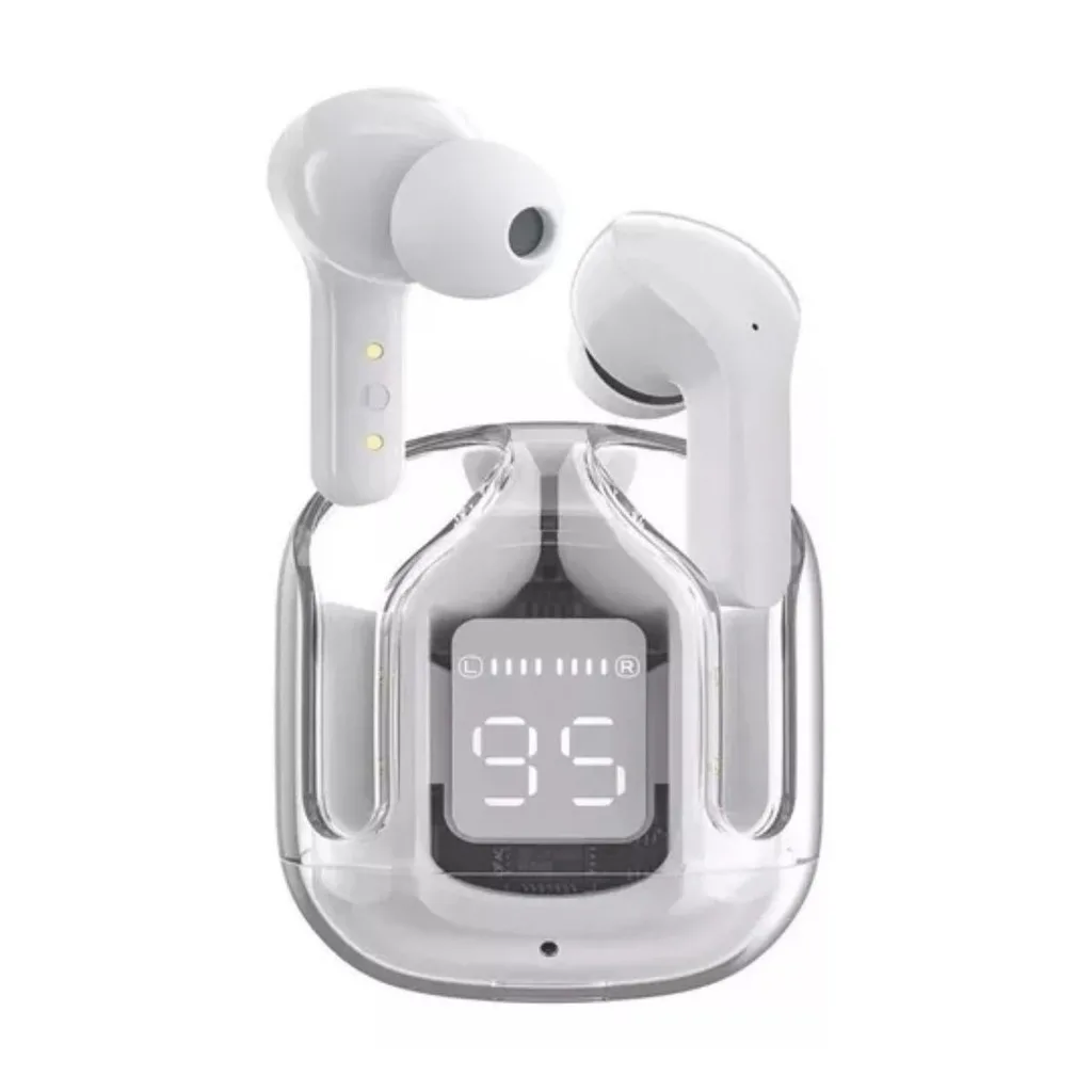 Fone De Ouvido NOVO Ruído Cancelando Earbuds Bluetooth Sem Fio HiFi Stereo Com Carregamento De Visor Digital