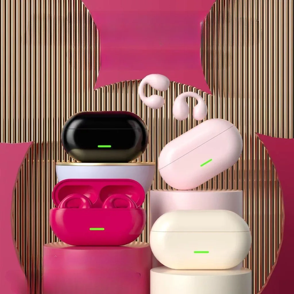 Fones De Ouvido Intra-Auriculares Estéreo Sem Fio À Prova D'água Para Jogos Celular Inteligente 200mAh Caixa De Carregador , (30mAh * 2 Earbuds) , Presentes Homem/Mulher