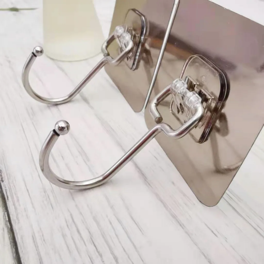 Kit 10 Ganchos De Parede Multifuncional Super Cola Casa Banho Cozinha Promoções