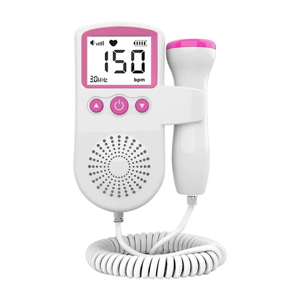 Monitor De Frequência Cardíaca Para Bebês Uso Doméstico Display De Gravidez Detector De Som Fetal Bebê JSL-T501