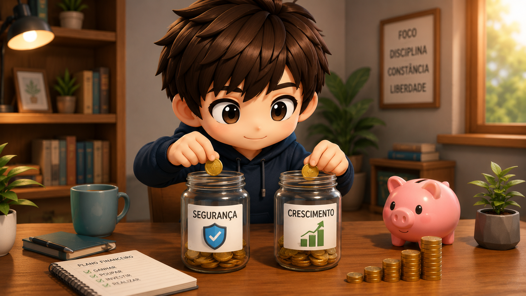 Por que guardar dinheiro é diferente de investir dinheiro