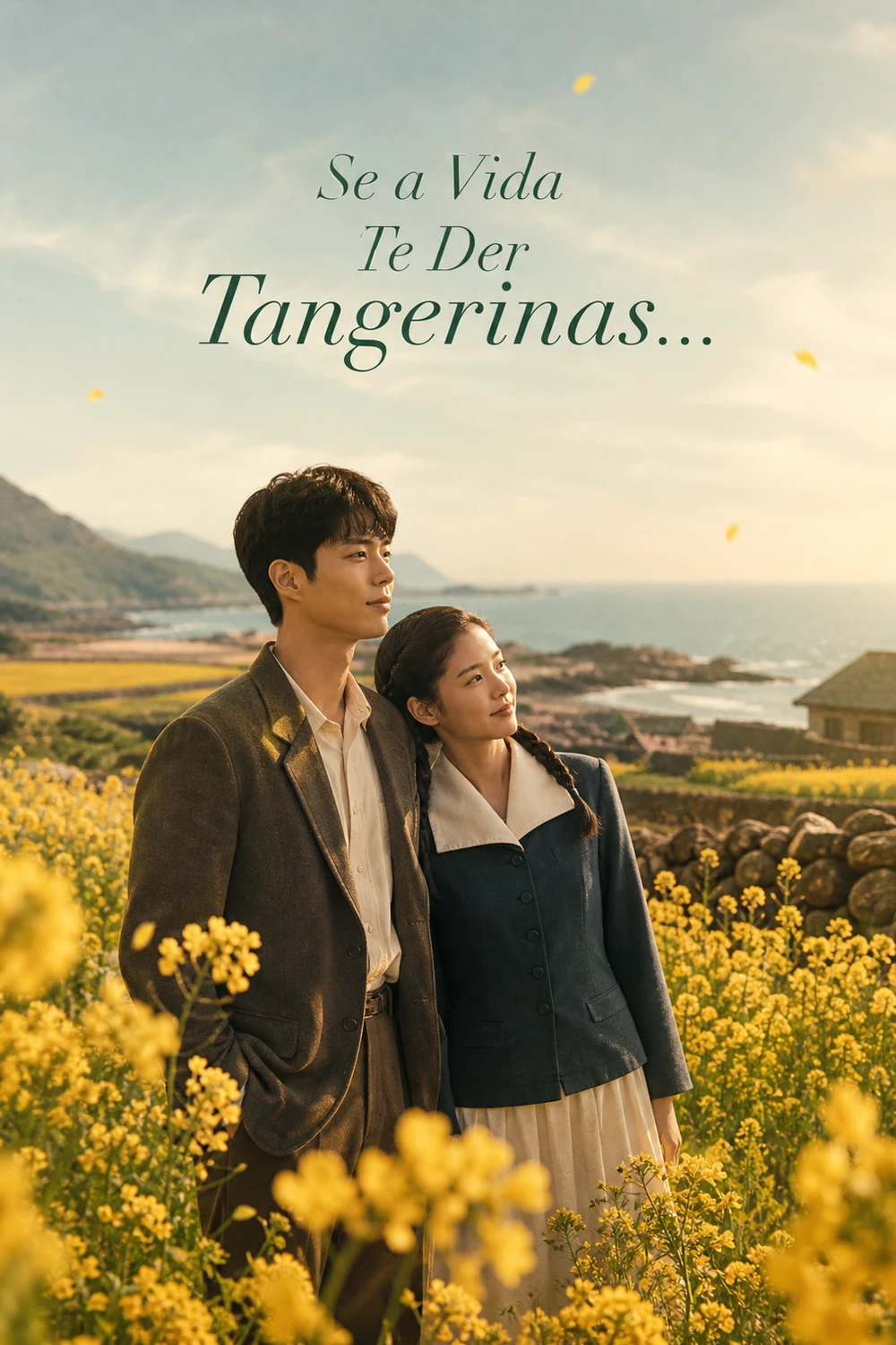 Arte editorial de Se a Vida Te Der Tangerinas… para o Project D